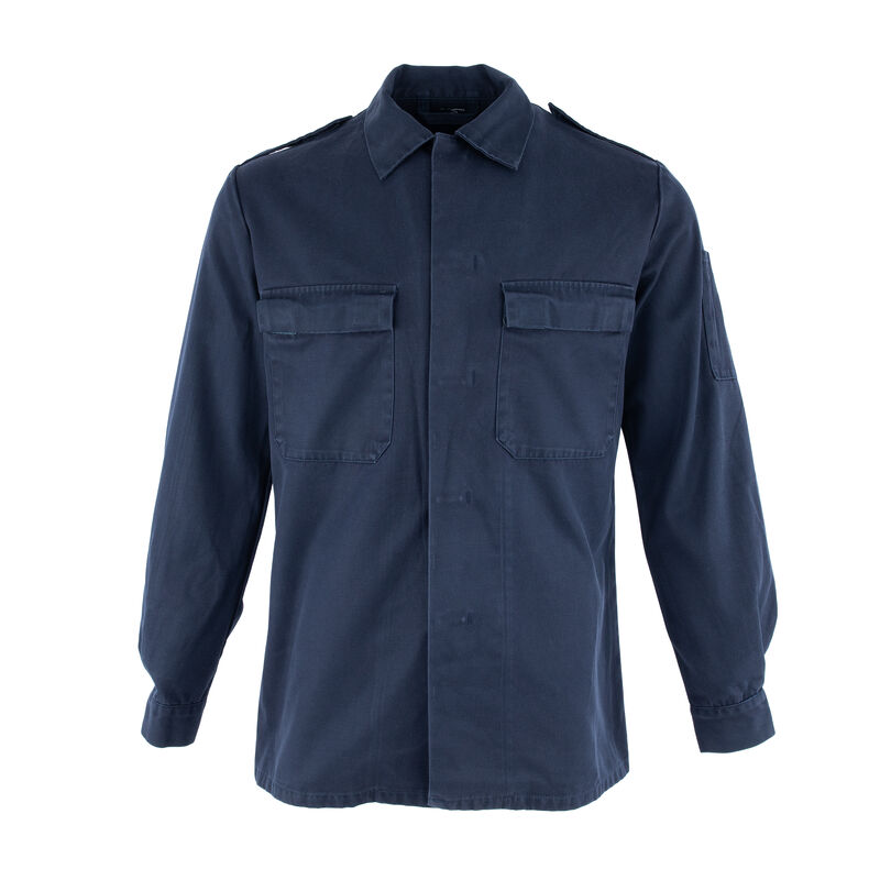 Dutch Navy Blue BDU Long Sleeve Shirt - 2X-Large | Issued, , large image number 0